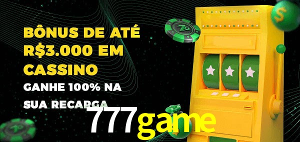 777game melhor bônus de depósito